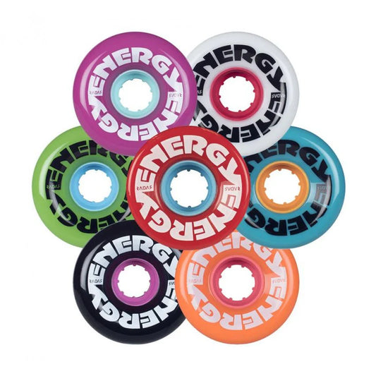 RADAR ENERGY WHEELS 57, 62 & 65MM 4 PACK
