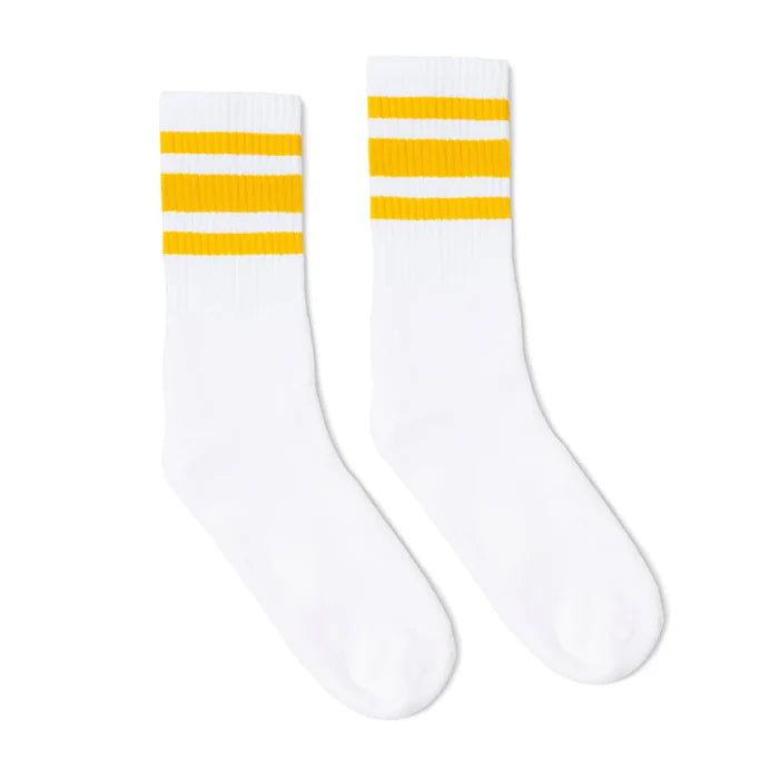 Retro SOCCO GOLD STRIPED SOCKS