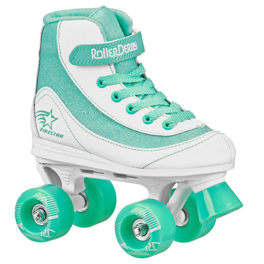 RDS FIRESTAR SKATE GIRLS MINT ROLLER SKATES