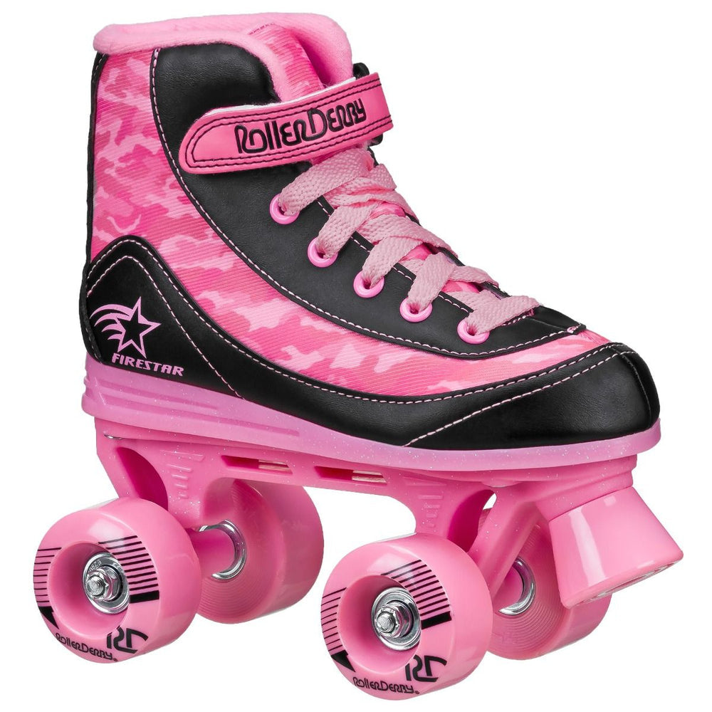 ROLLER SKATES - RDS FIRESTAR SKATE GIRLS PINK CAMO