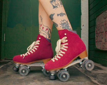 Chuffed Skates WANDERER - BURGUNDY
