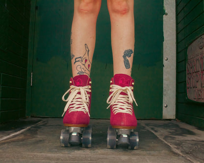 Chuffed Skates WANDERER - BURGUNDY